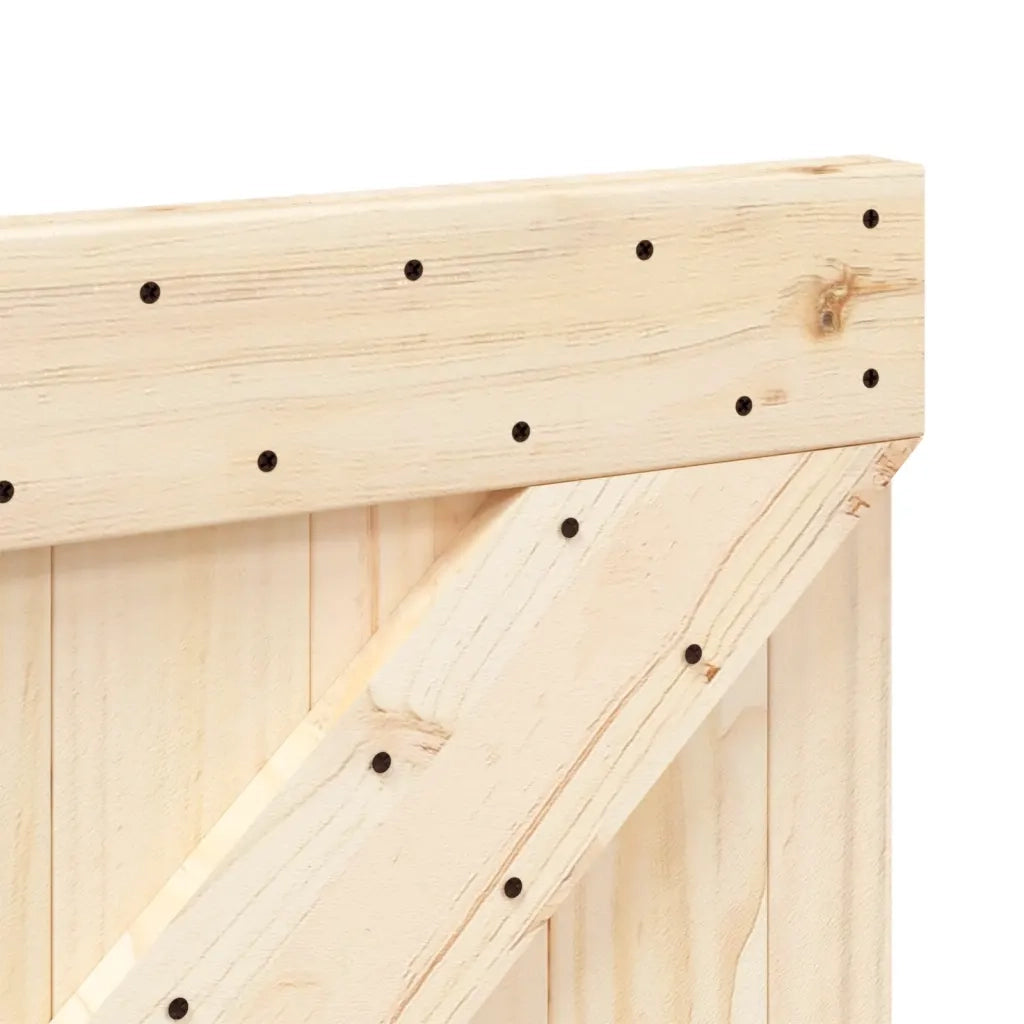 Testiera | Testata 90x104 cm in Legno Massello di Pino