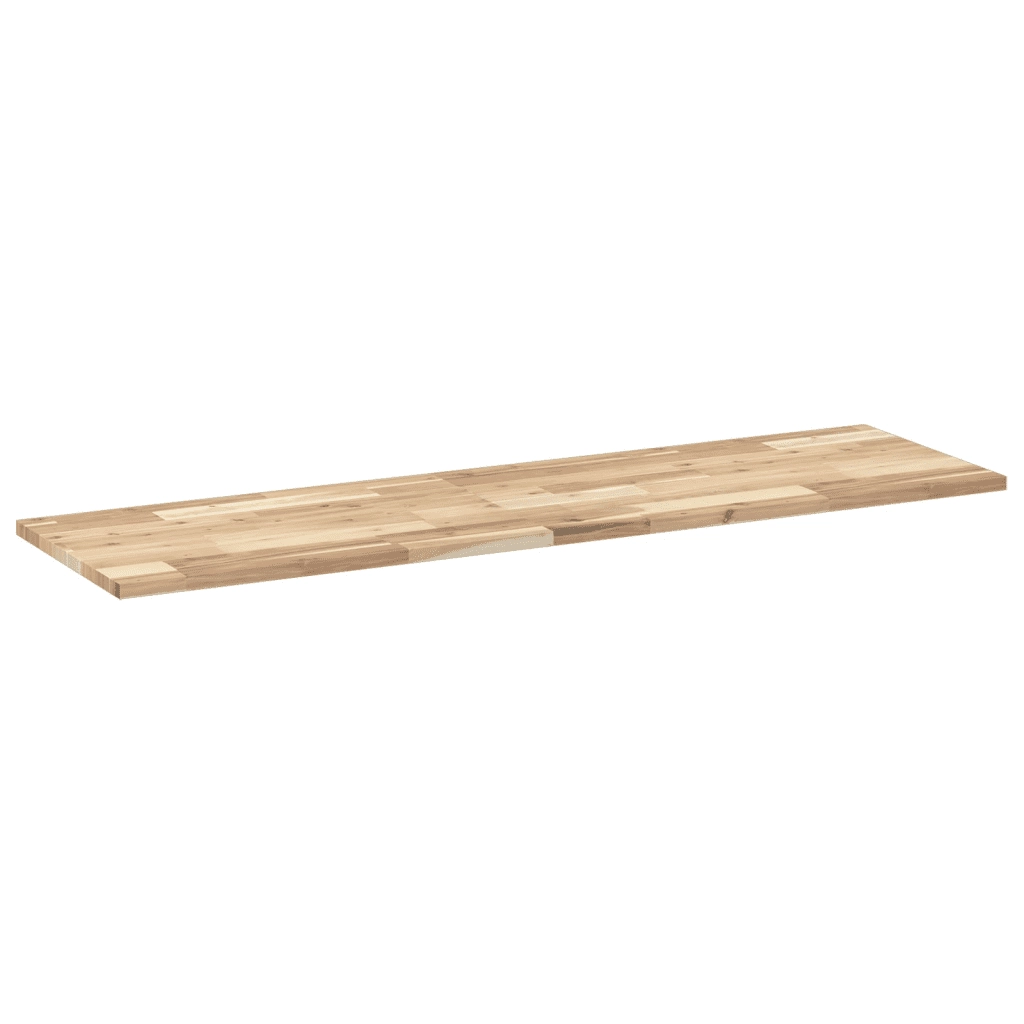 Mensole da Parete 4 pz 140x40x2 cm Legno Acacia Non Trattato 3279410