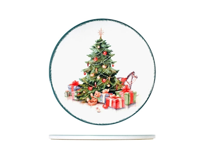 Sottopentola Tondo in Ceramica Natale