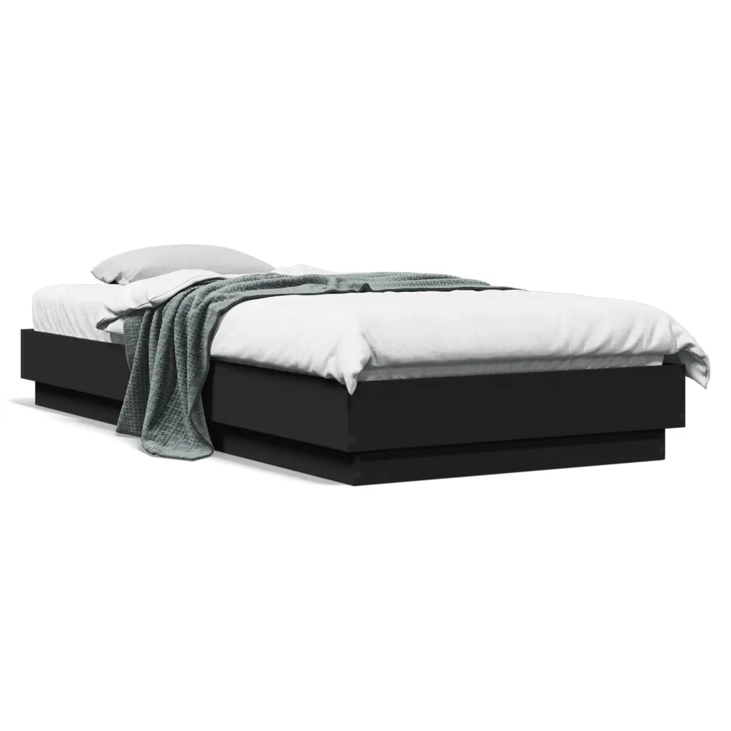 Giroletto Nero 100x200 cm in Legno Multistrato 839596