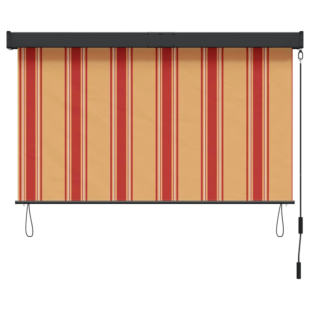 Tenda a rullo Multicolore 100 x 250 cm Tessuto e Alluminio 42037181