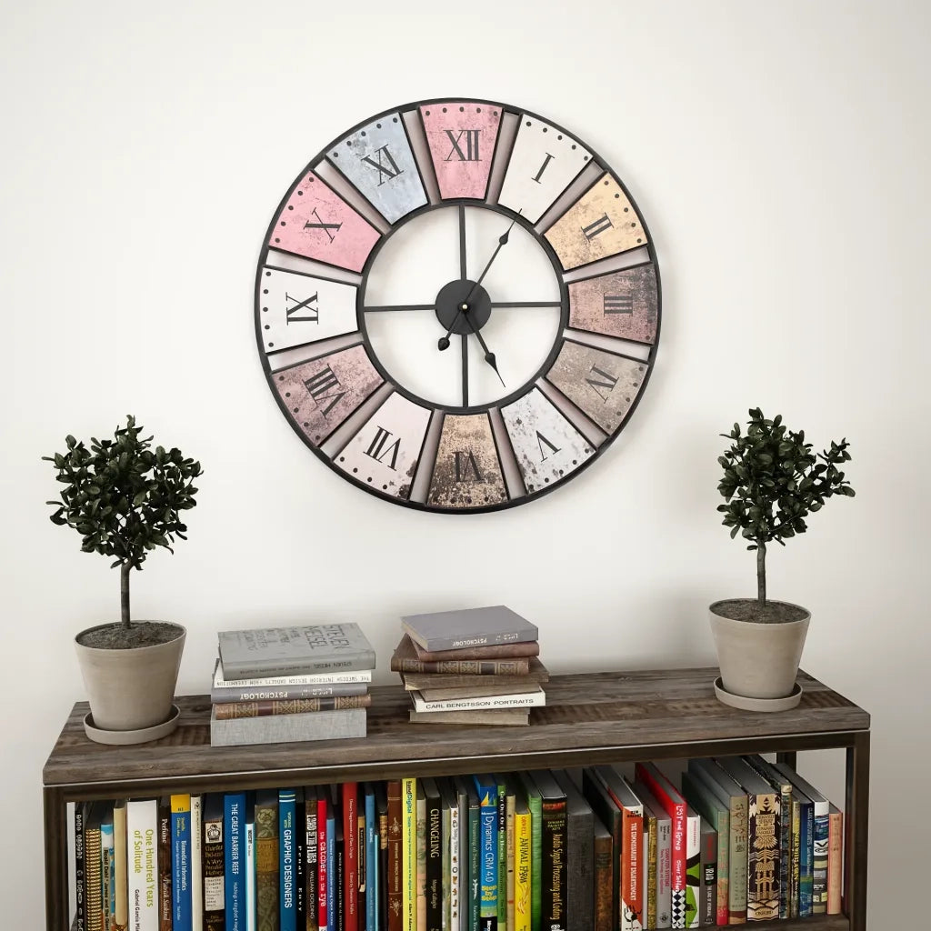 Orologio da Parete Vintage al Quarzo 60 cm XXL 50647