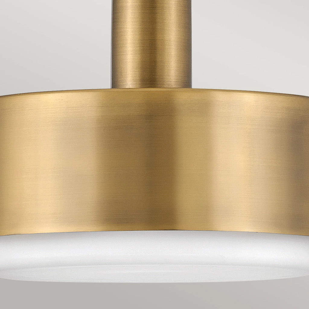 Sospensione moderna ottone Ø33 2xE27 Hinkley Cedric