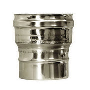 Raccordo caldaia canna fumaria DN 200 tubo acciaio inox 316