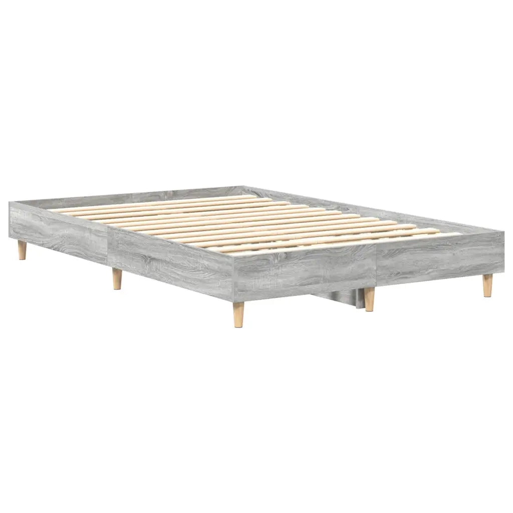 Giroletto senza Materasso Grigio Sonoma 120x200 cm Truciolato 861035