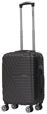 Trolley Valigia Bagaglio a Mano Rigida in ABS 4 Ruote TSA Ravizzoni Calipso Grigia