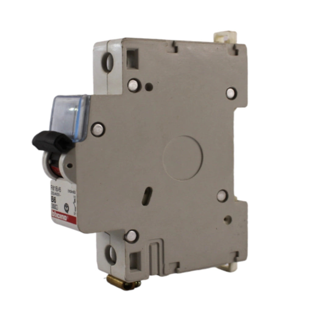 Interruttore magnetotermico 1 polo 1 modulo 6A Bticino