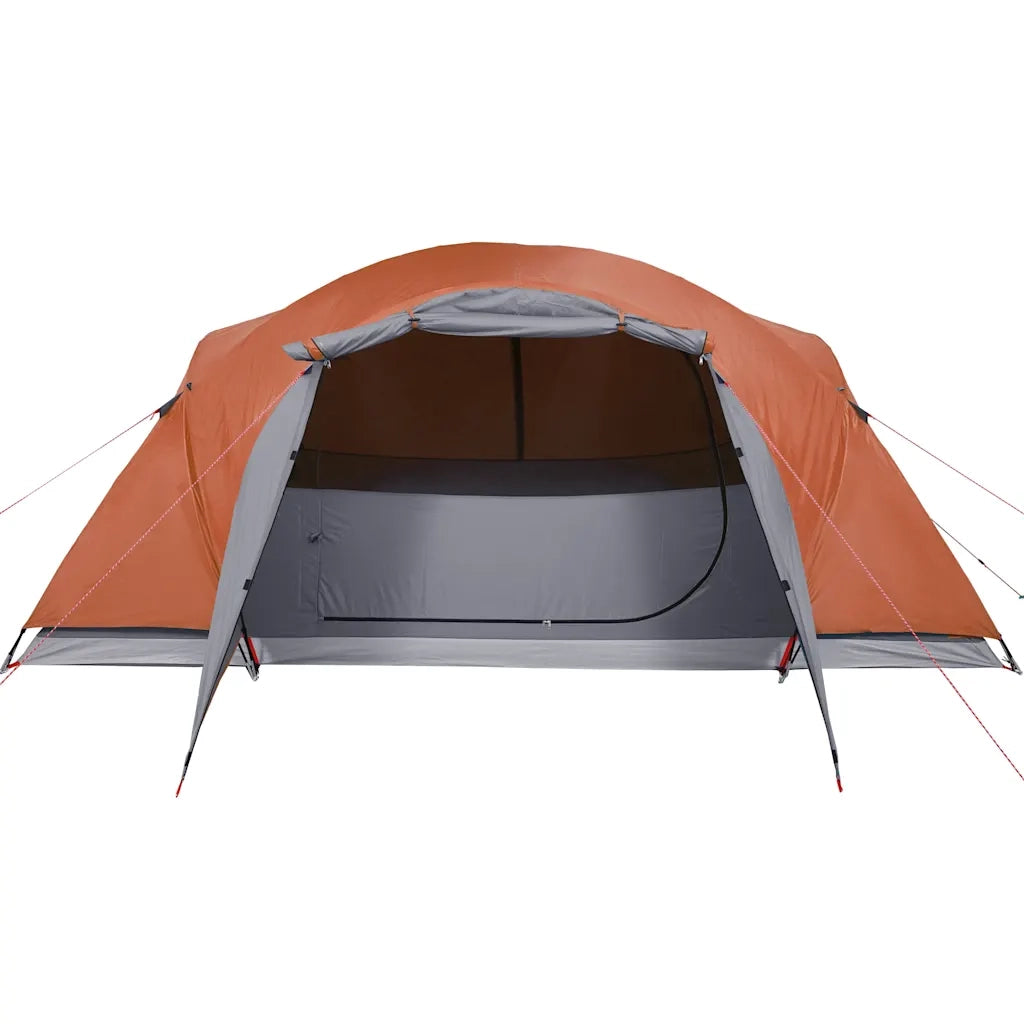 Tenda da Campeggio Crossvent 8 Persone Arancione Impermeabile