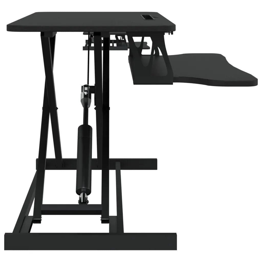 Banco da Lavoro Regolabile 90x40x(13-50) cm in Acciaio e Legno 336400