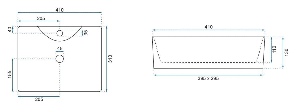 Lavabo Da Appoggio Rea Kelly Mini