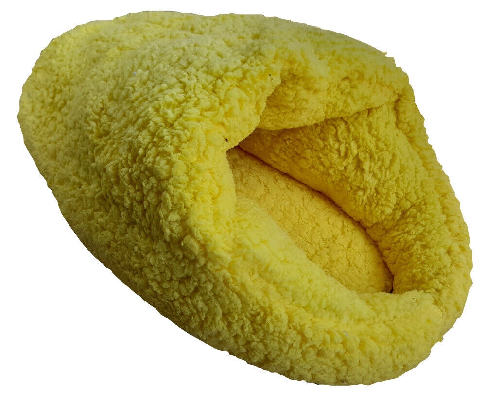 Lettino sacco a pelo cestino per cani gatti morbida coperta 65x30x30cm Art.189