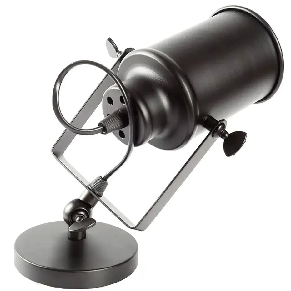 Riflettore Lampada Mobile Spot Da Soffitto Di Parete Nero E27 APP486-1C