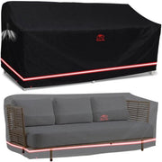 Copertura per Bancarellina da Giardino Impermeabile 213 x 94 x 89 cm - Copertura Protettiva Duratura per Sofa da Terrazza e Mobili da Giardino