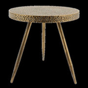 Tavolo supplementare - Ø38x38,5 cm - Acciaio - Oro/Rame