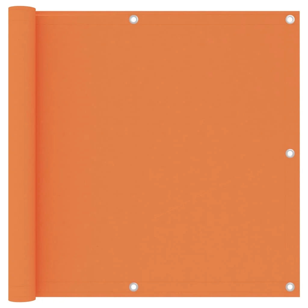 Schermo per balcone schermo per la privacy 90 x 300 cm tessuto Oxford arancione 02_0010304