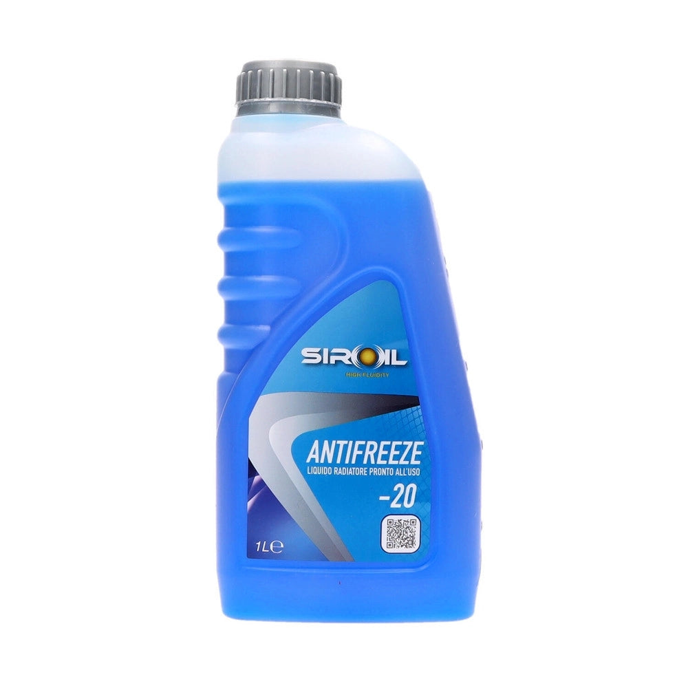 Trade Shop - Liquido Per Radiatore Radiatori Pronto All'uso Antifreeze -20 Blu 1 Lt Sir-antf -