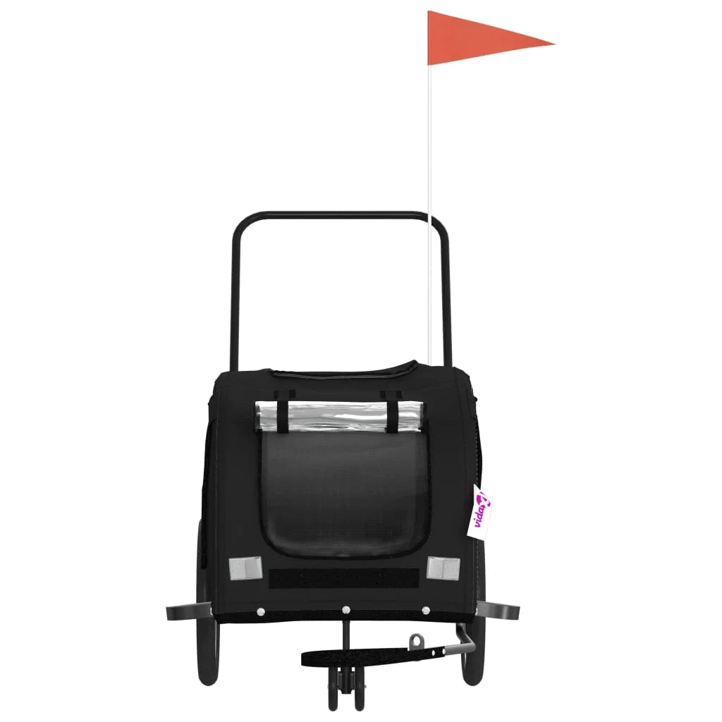 Rimorchio/carrello per animali domestici nero 02_0044230