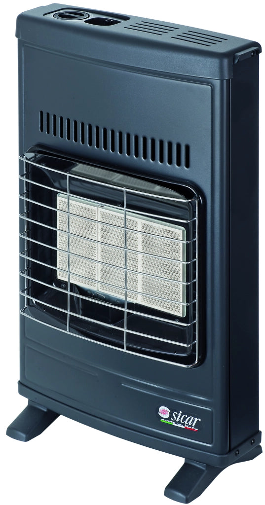 Sicar STUFA AD INFRAROSSI GPL A PARETE 4.200 W Col. Grigio