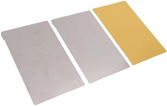 Piatto di costruzione flessibile - Base magnetica - Adatto per Saturn 3/4 Ultra - Dimensioni 224x129mm - Spessore 0,4mm - Incluso 2 piatti di costruzione - Piatto per stampa 3D