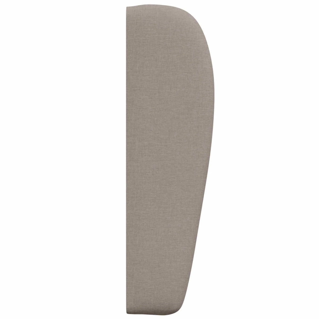 Orecchia della Testata Beige 80 x 23 x 6 cm Tessuto CFW5873425