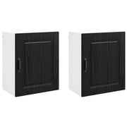 Pannello lavastoviglie Kalmar 2 pz Rovere Nero 50 x 31 x 60 cm