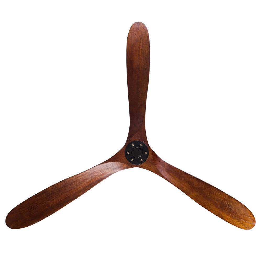 Ventilatore da soffitto 70 pollici ¨C Minimal ¨C colore noce legno impermeabile per esterno giardino terrazzo