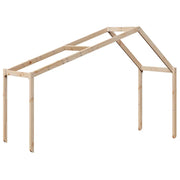 Tetto per Letto Bambini 203x95,5x142 cm Legno Massello di Pino CFW3232915