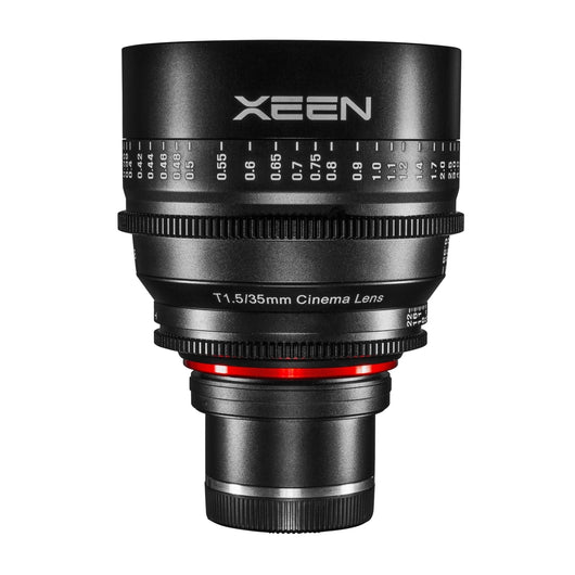 XEEN Cinema 35mm T1.5 Sony E obiettivo full frame Obiettivo video cinematografico MF per risoluzioni elevate con pignoni di messa a fuoco