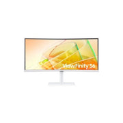 Samsung s65tc monitor pc 86,4 cm (34") 3440 x 1440 pixel ultrawide quad hd led bianco - 149961