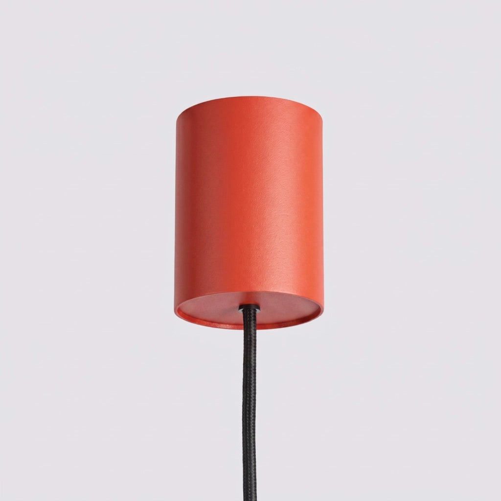 Lampadario AURA 4 rosso Gx53