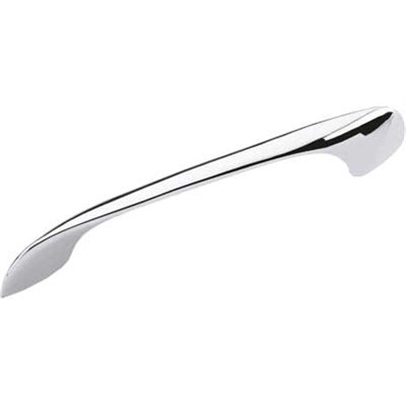 MANIGLIA PER MOBILI 'UN92' Interasse 128 mm - Ottonato lucido - METAL GROUP