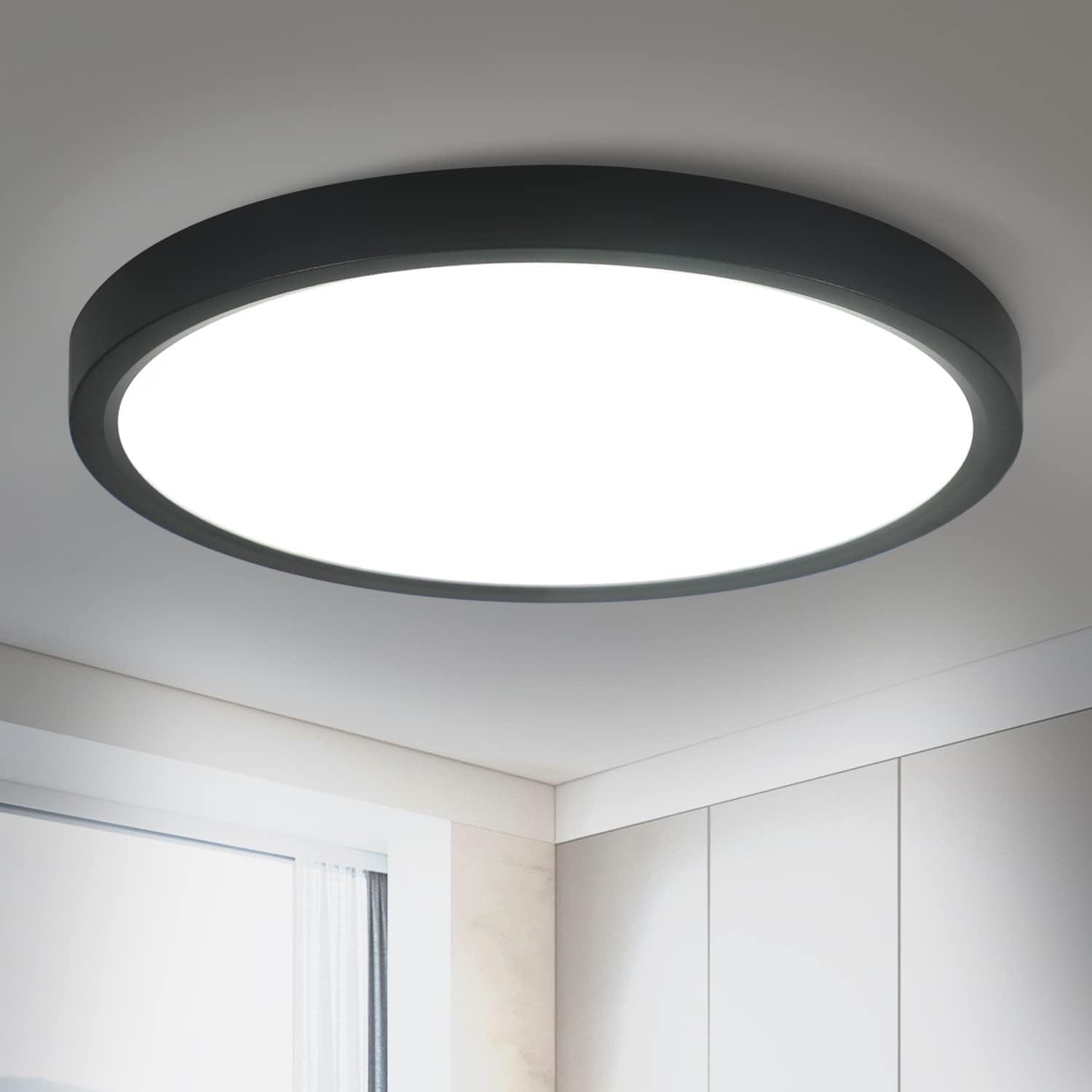 ZMH Lampada da soffitto a LED IP44 per soggiorno e corridoio - Illuminazione