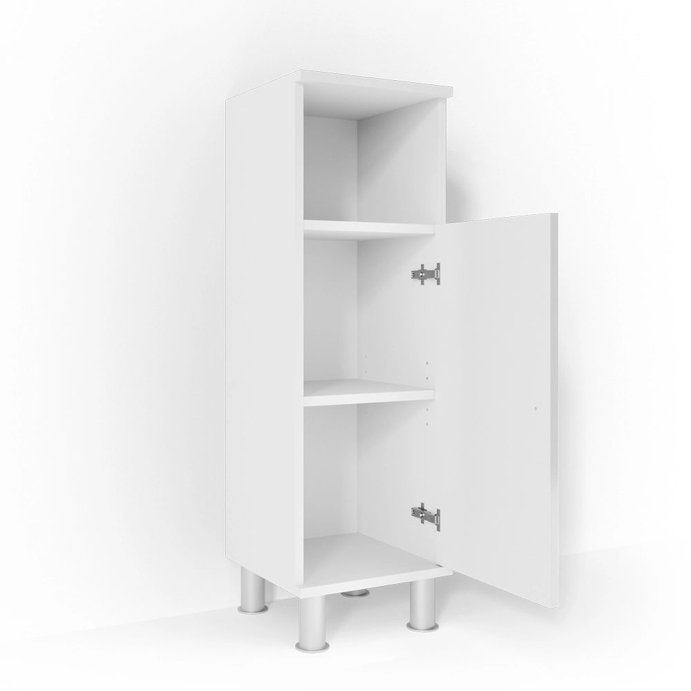 Mobiletto bagno Fynn Bianco lucido 30 x 95 cm Vicco