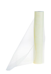 Set 2 Bobine Decorative Tulle 50 cm 30 mt Crema
