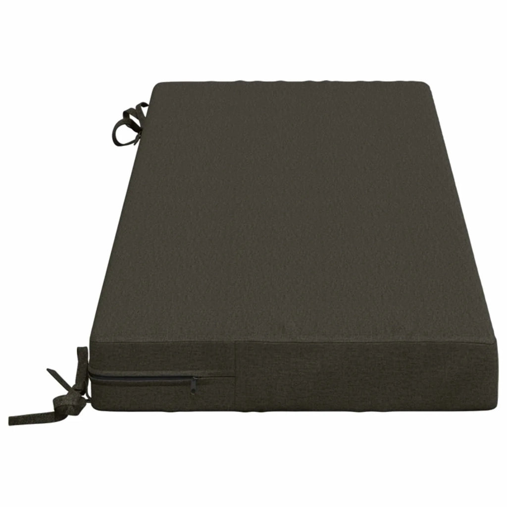 Cuscino per panchina SOEST 100% Poliestere Antracite 949678