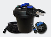 Kit di filtrazione a pressione da 6000 litri sterilizzatore UVC da 11 watt pompa tubo flessibile 4216180/2