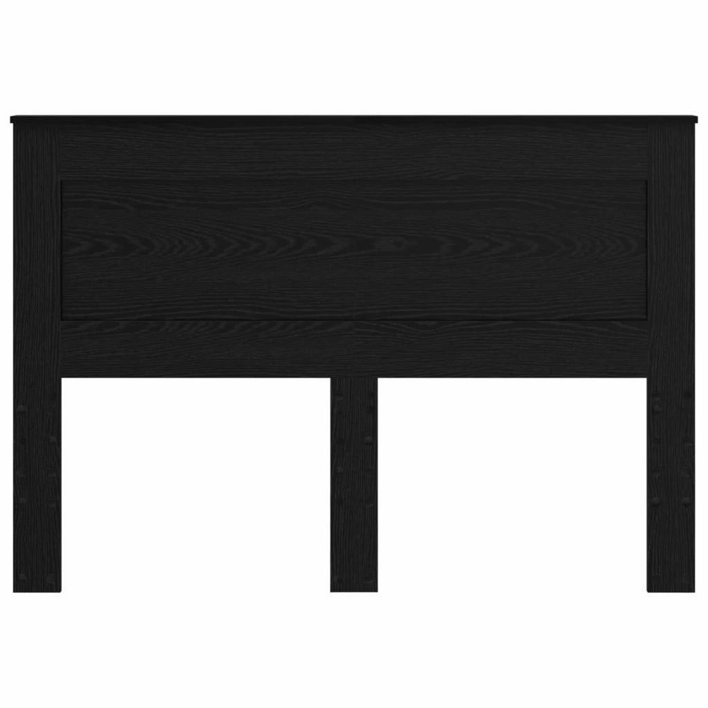 Testiera con testiera Rovere Nero 140 cm Legno multistrato 887450