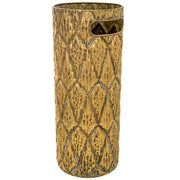 Portaombrelli metallo dorato 20.5x20.5x50.5h cm