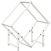Rastrelliera per Legna da Ardere Bianca 50x25x50 cm CFW5718637