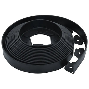 Bordura per Prato Flessibile con 30 Picchetti 10 m 5 cm 48614