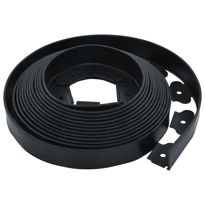 Bordura per Prato Flessibile con 30 Picchetti 10 m 5 cm 48614