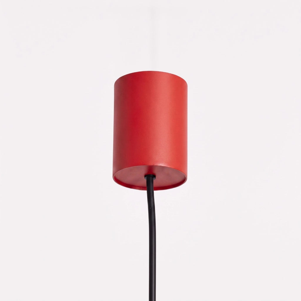 Lampadario RIFF 4 rosso Gx53