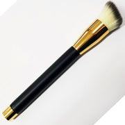 Trade Shop - Pennello Inclinato Piatto Angolato Fondotinta Fluido O Crema Gel Polvere Make Up -
