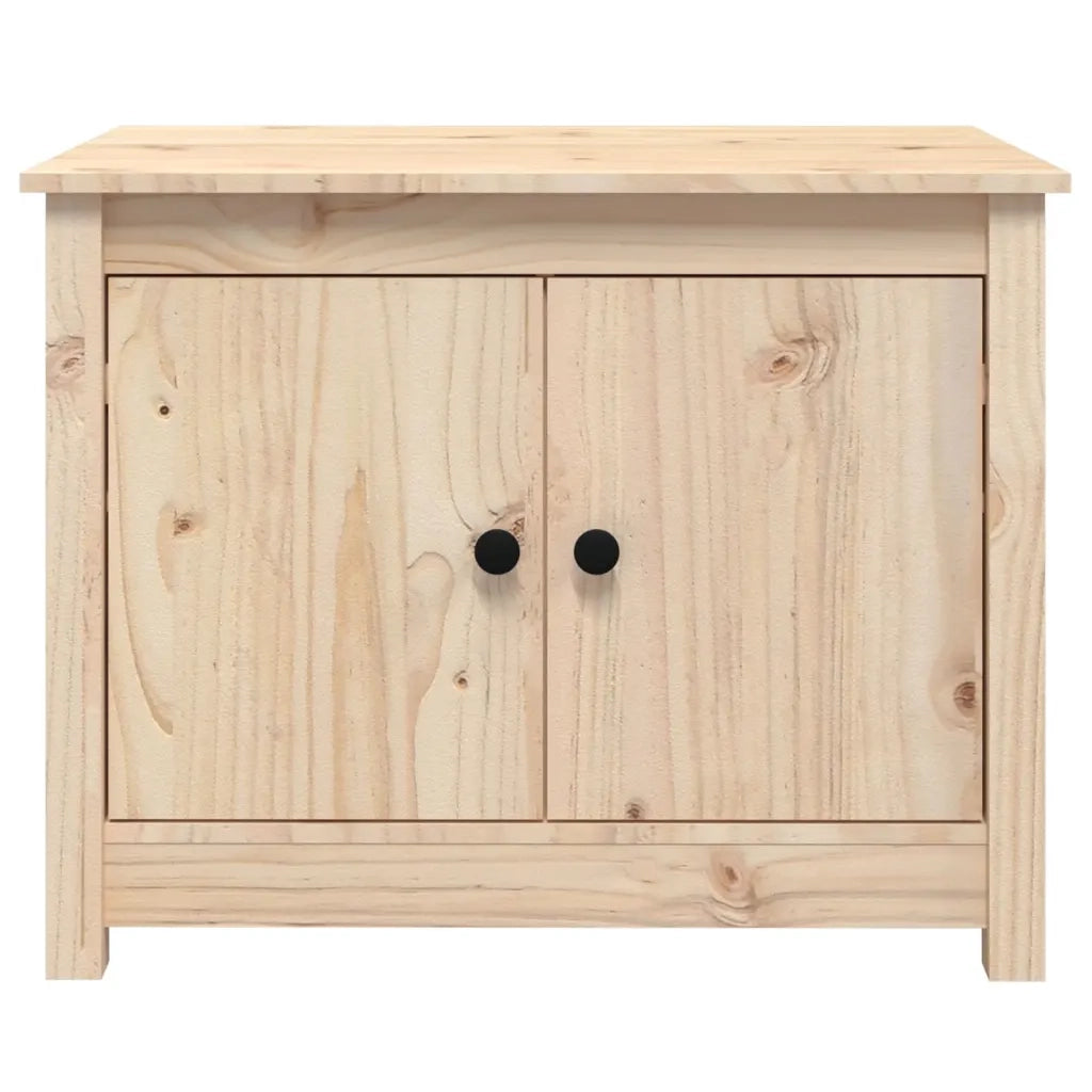 Tavolino da salotto | Tavolino da caff¨¨ | Tavolino da Soggiorno 71x49x55 cm in Legno Massello di Pino