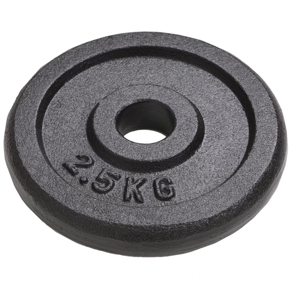 Disco pesi da 8 pezzi 8 manubri in ghisa da 2,5 kg per fitness e bodybuilding 02_0000765