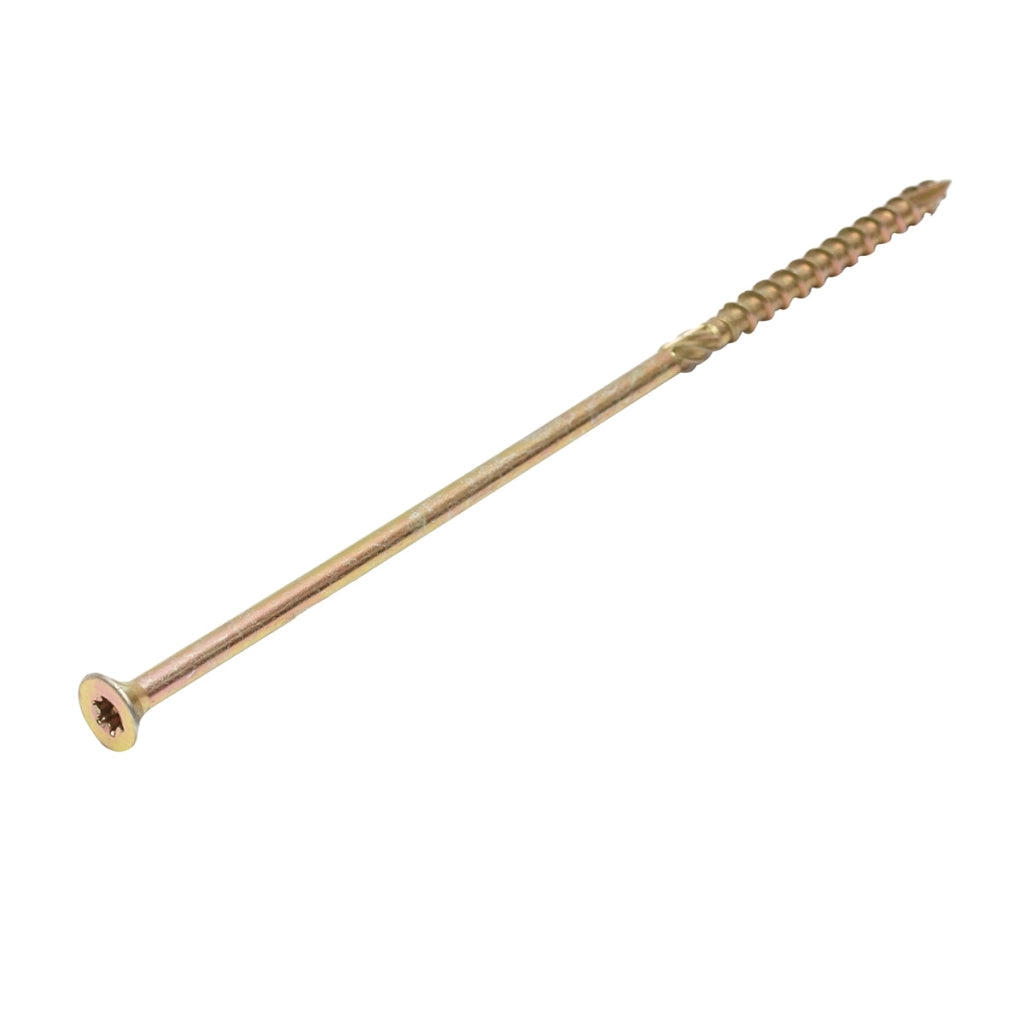 Vite autofilettante per legno a testa svasata 8x240mm tipo torx TX40, 50 pz/scatola