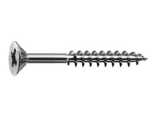 VITI PANEL-VIT PF TESTA SVASATA PIANA ACCIAIO CHROMITING- - ø mm.4,5x70 filetto mm.43 - 200 pezzi MUSTAD