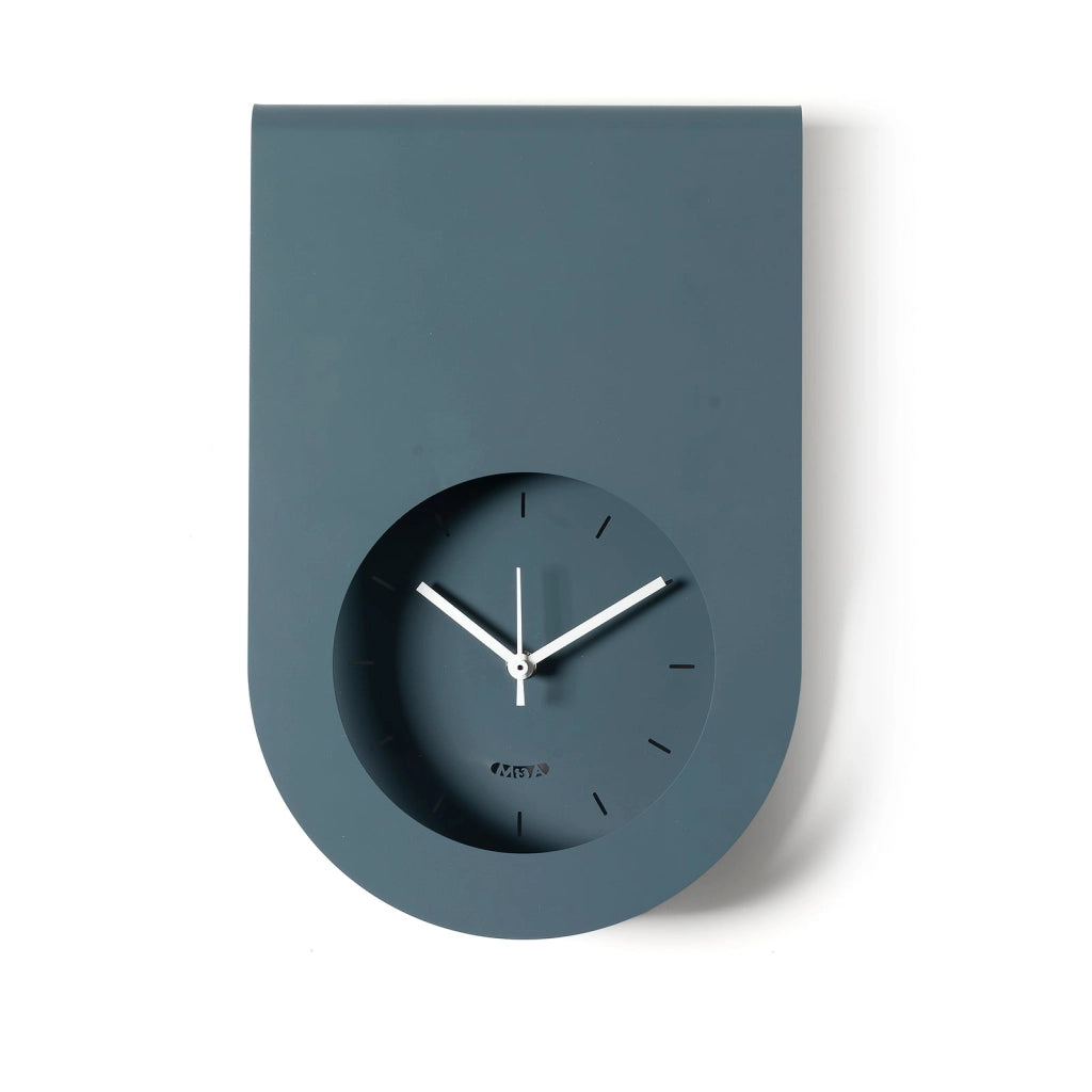 Orologio di design minimal Lembo Petrolio