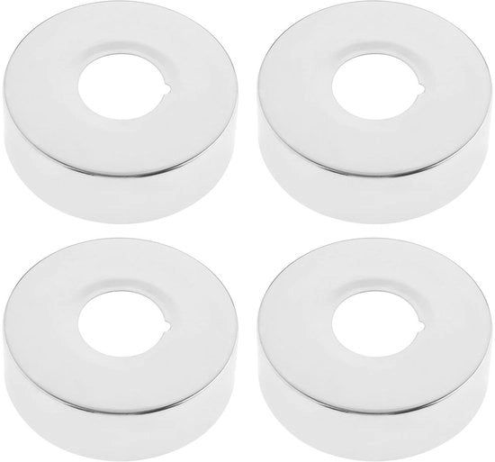 Drenaggio per doccia a 4 pezzi - Acciaio inossidabile - Acciaio chromato - Decorative doppi - Idoneo per la zona bagno