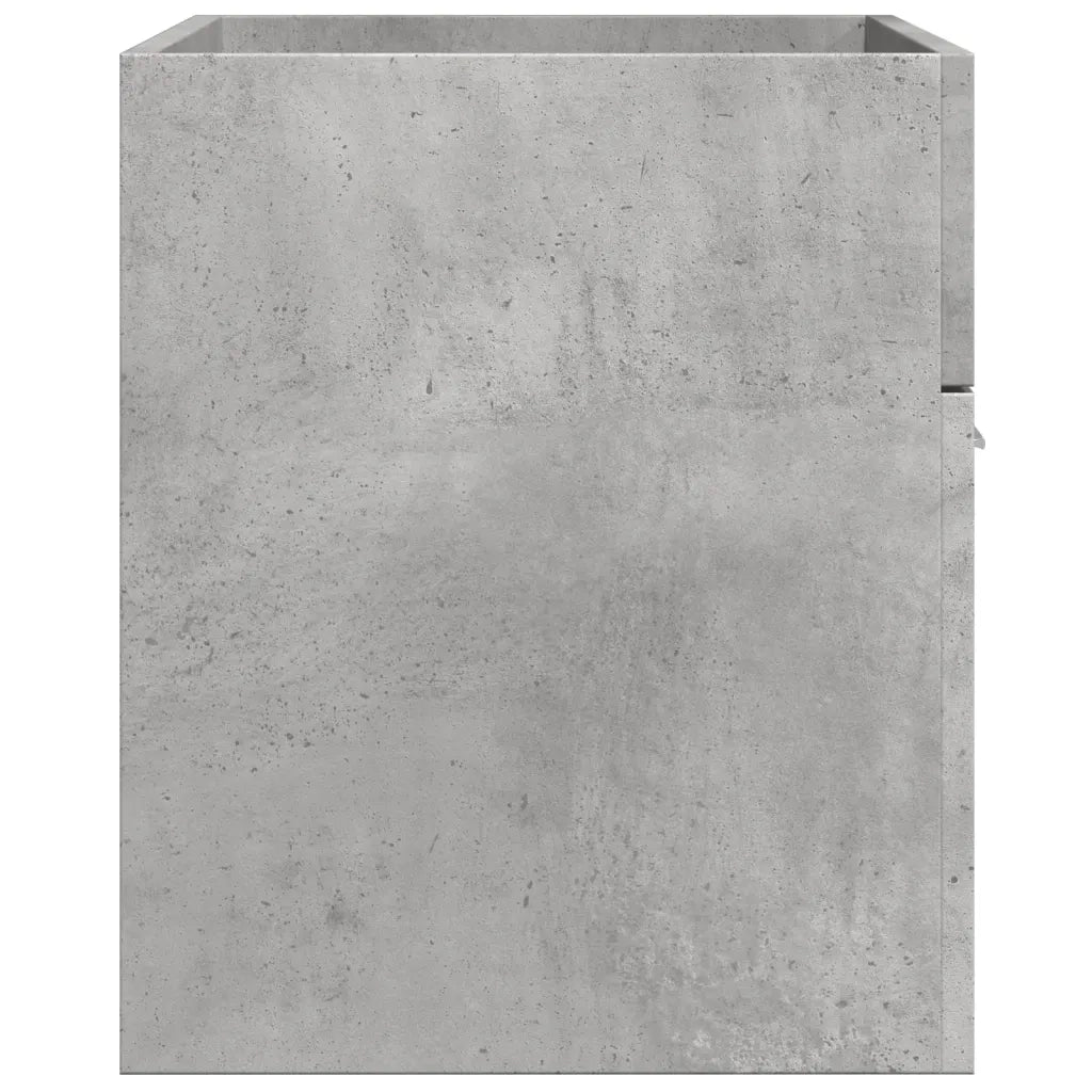 Mobile Sottolavabo Grigio Cemento 80x38,5x46 cm Multistrato
